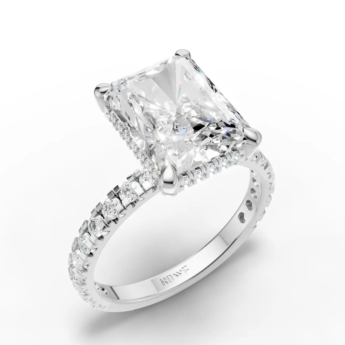Radiant Halo Ring